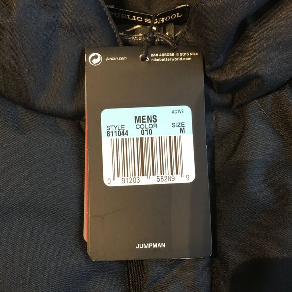 Public School x Jordan Anorak Puffer Jacket 811044-010 Sz Medium - Picture 6 of 7